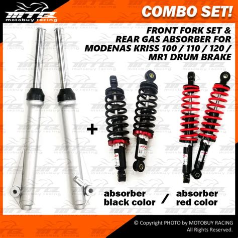 Combo Set Front Fork Set Gas Absorber For Modenas Kriss