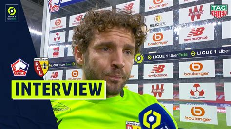 Interview De Fin De Match Losc Lille Rc Lens Ligue Uber