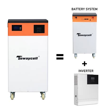 Tewaycell 48v 300ah 15kw Powerwall Lifepo4 Battery Mobile Ess Solar