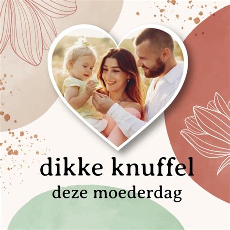 Papercute Moederdagkaart Dikke Knuffel Greetz