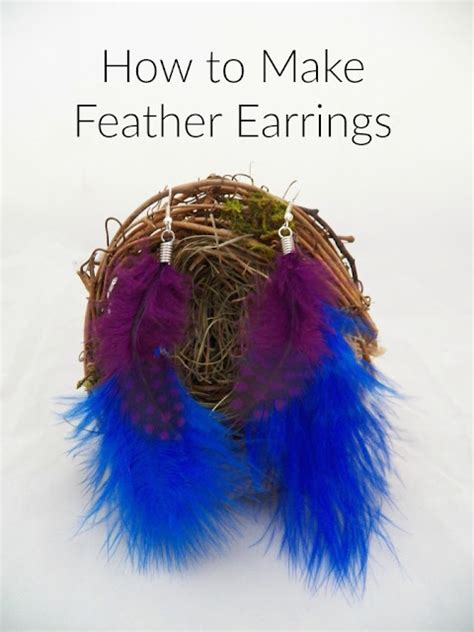 How To Make Feather Earrings