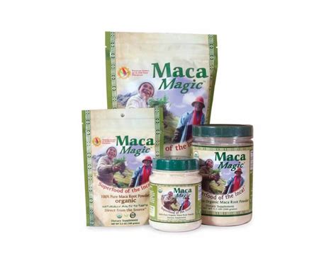 Maca Magic® Organic Raw Maca Powder Herbs America Inc