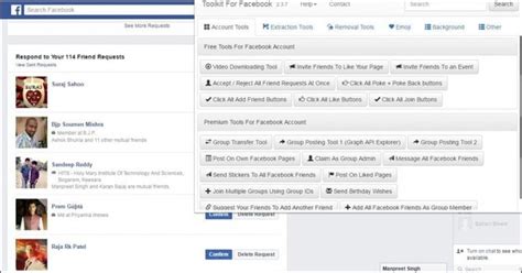 How To Accept Reject All Facebook Requests At Once