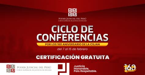 Ciclo De Conferencias Virtuales Gratuitas Por Los 160 Aniversario De La