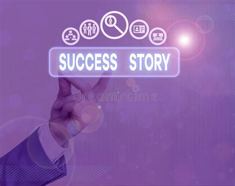 Writing Note Showing Success Story Business Photo Showcasing Someone