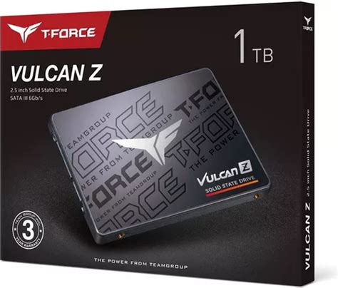 Ssd 1tb Teamgroup T Force Vulcan Z 540mb S Sata Disco Solido Color Negro