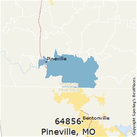 Pineville (zip 64856), MO