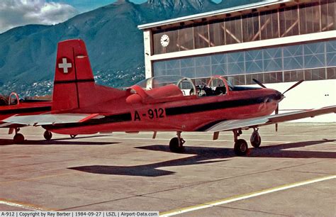 Aircraft A 912 1982 Pilatus PC 7 Turbo Trainer C N 320 Photo By Ray