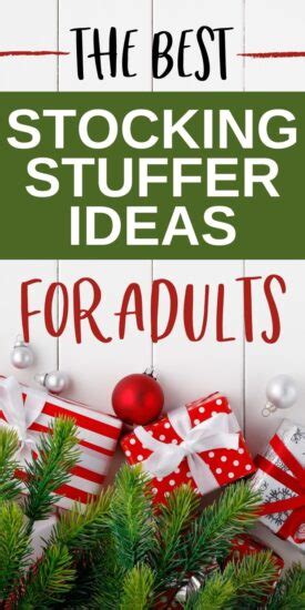 400 Stocking Stuffer Ideas For Adults Unique Ter