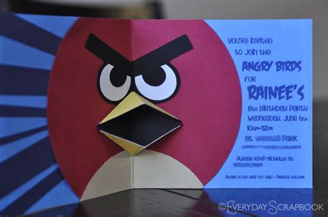 Angry Bird Birthday Invitations Bird Birthday Invitations Bird