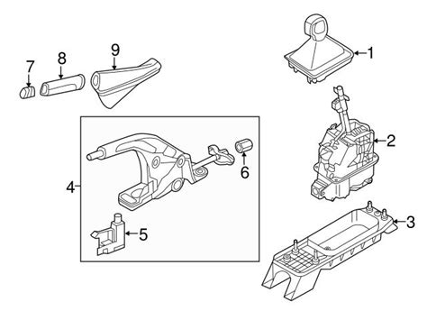 Genuine Vw Audi 5g1713203llin Auto Trans Shift Lever Knob Vw Vw5g1713203llin