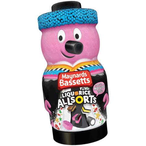 Bassetts Liquorice Allsorts Character Jar 495g At Mighty Ape Nz