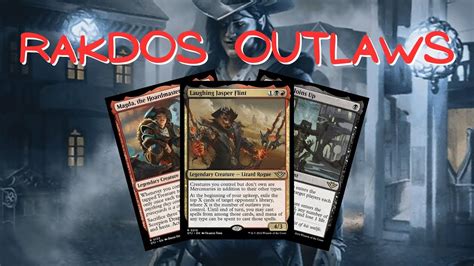 Rakdos Outlaws Magic The Gathering Thunders Junction MTG Pioneer