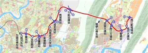 重庆15号线地铁线路图规划 重庆本地宝