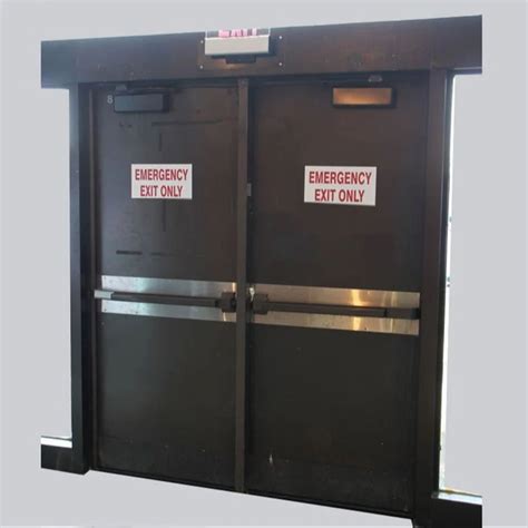 Mild Steel Emergency Exit Double Door Color Coated At Rs 24000 Piece