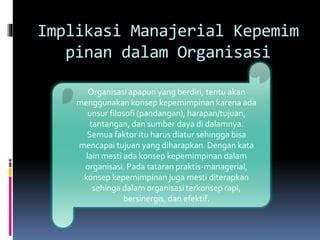 Kepemimpinan Ppt