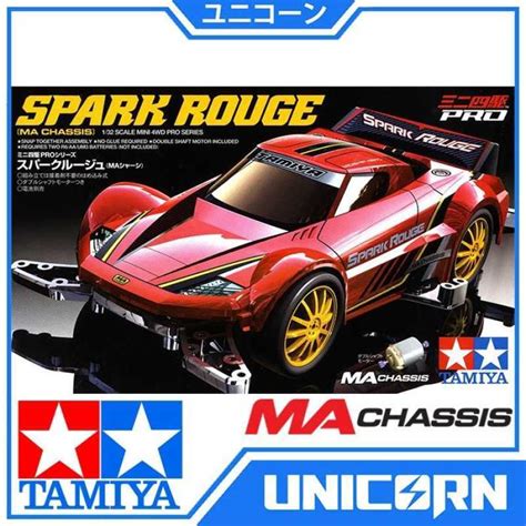 Jual Tamiya Mini Wd Spark Rouge Ma Chassis Original Di Seller