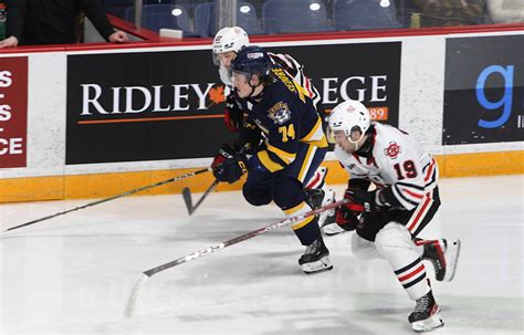 Otters Rally Past Icedogs Bp Sports Niagara