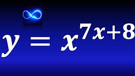 La Derivada De Una Funci N Elevada A Otra Funci N