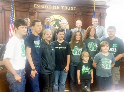 County Commissioners Proclaim National 4 H Week Wood County Monitor