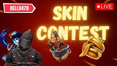 Skin Contest Live Turnier Custom Games Turnier Fortnite Live