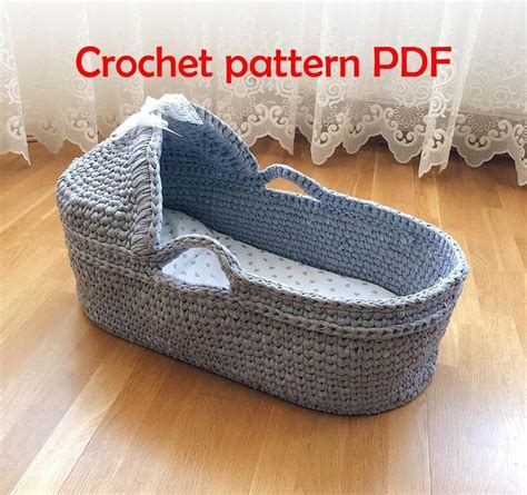 DIY Moses Basket Baby Moses Tutorial Baby Cradle Pdf Baby Etsy Baby