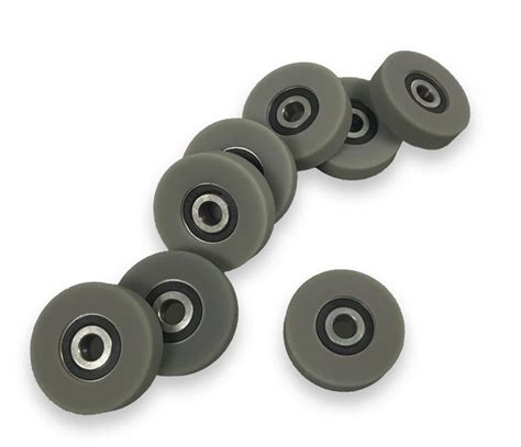 Urethane Idler Wheels With Bearings Poly Bearings Plan Tech