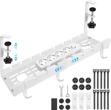 Maskownica Kabli Organizer Na Kable Uchwyt P Ka Regulowana Pod Biurko
