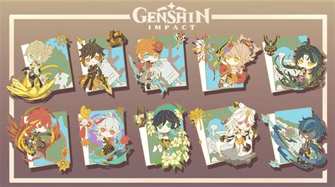 Genshin Impact Enamel Pins Kickstarter R Genshin Merch