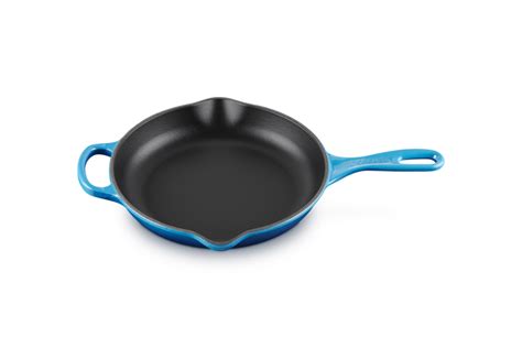 Le Creuset patelnia Signature niska żeliwna 23 cm Lazur FrankHerbert pl