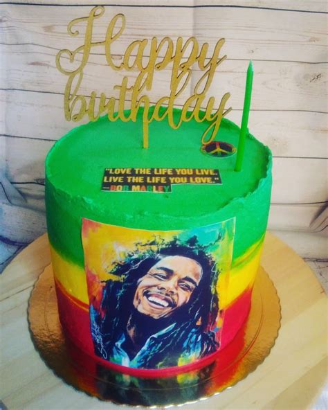 Bob Marley Cake