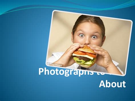 Photographs to Talk About презентация, доклад