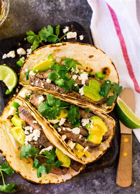 Mexican Street Tacos Recipe Flank Steak Deporecipe Co