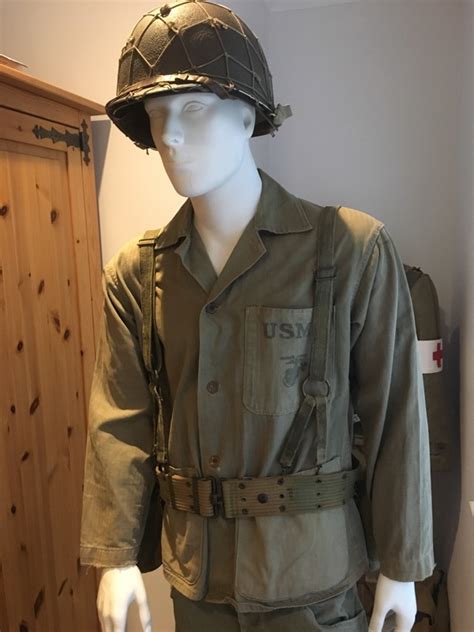 Ww2 Usmc Hand Camo Field Gear Field And Personal Gear Section Us