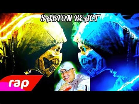 REACT 7 MINUTOZ RAP DO SCORPION SUB ZERO MORTAL KOMBAT RIVAIS