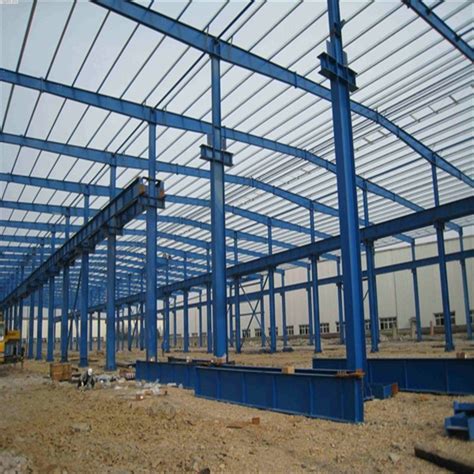 Bolted Connection Construction Building Prefab Aircraft Steel Frame