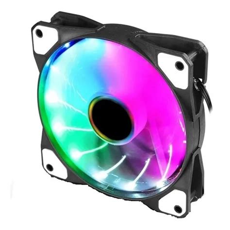 Fan Cooler Mm Rgb Para Cpu Chasis Ventilador Pc Oferta