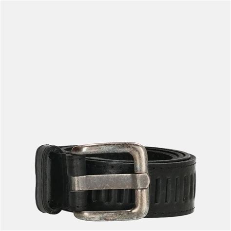 Hide Stitches Lubbock Riem 4 Cm Black 105 122923