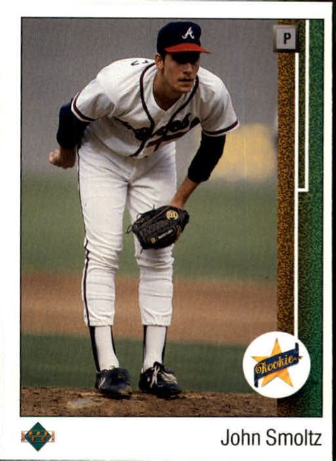 1989 Upper Deck 17 John Smoltz Rc Rookie Card Quantity Available Ebay