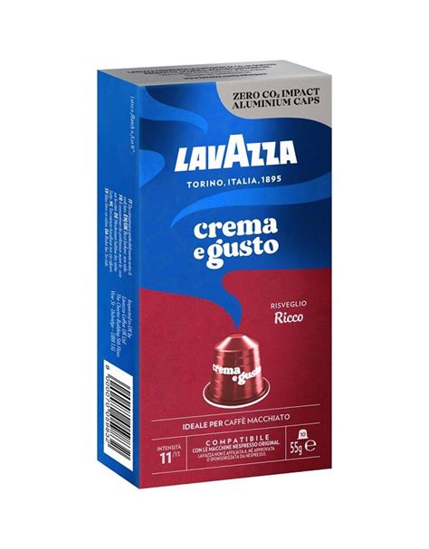 Buy Lavazza Crema E Gusto Ricco Coffee Nespresso Original Capsules