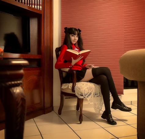 May Sakaali Rin Tohsaka Cosplay Fate Stay Night Tohsaka Rin Fate