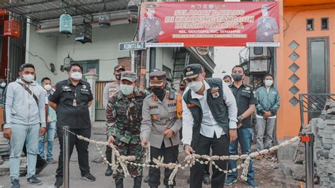 Jalan Kunti Surabaya Disulap Jadi Kampung Tangguh Bebas Narkoba