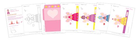 Printable Valentine Craft Templates