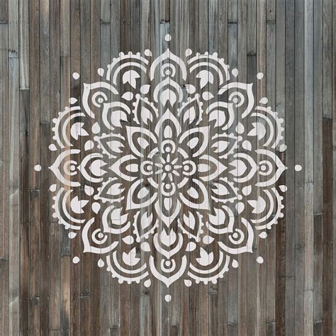 Mandala Stencil Template