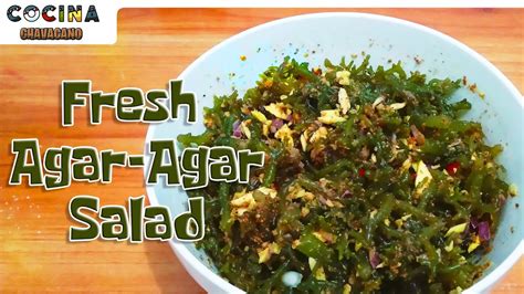 Agar Agar Salad Fresh Seaweed Salad Enseladang Agar Agar