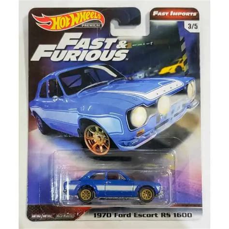 Hot Wheels Fast Furious Fast Imports Ford Escort Rs Velozes E Furiosos