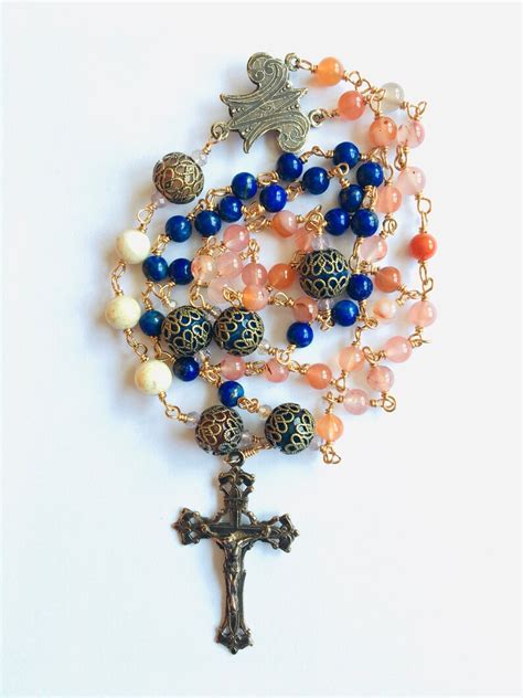 Handmade Unbreakable Ave Maria Rosary Extreemly Rare | Etsy