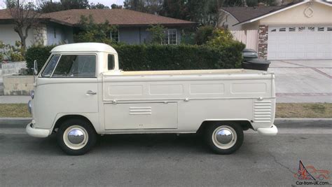 1963 Vw Single Cab Dual Treasure Chest Ready To Enjoy