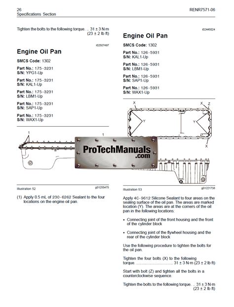 Caterpillar C7 Diesel Engine Service Manual Ypg C7t Protechmanuals