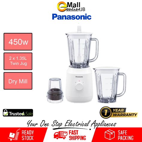 Panasonic Blender MX EX1031 Twin Jug Dry Mill MX EX1011 Single Jug